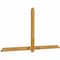 Ekena Millwork Eugene Rough Sawn Timber Gable Bracket, Western Red Cedar, 96"W x 48"H x 2"D x 4"F, 12/12 Pitch GBW096X48X0204EUG00RWR - alternate 5